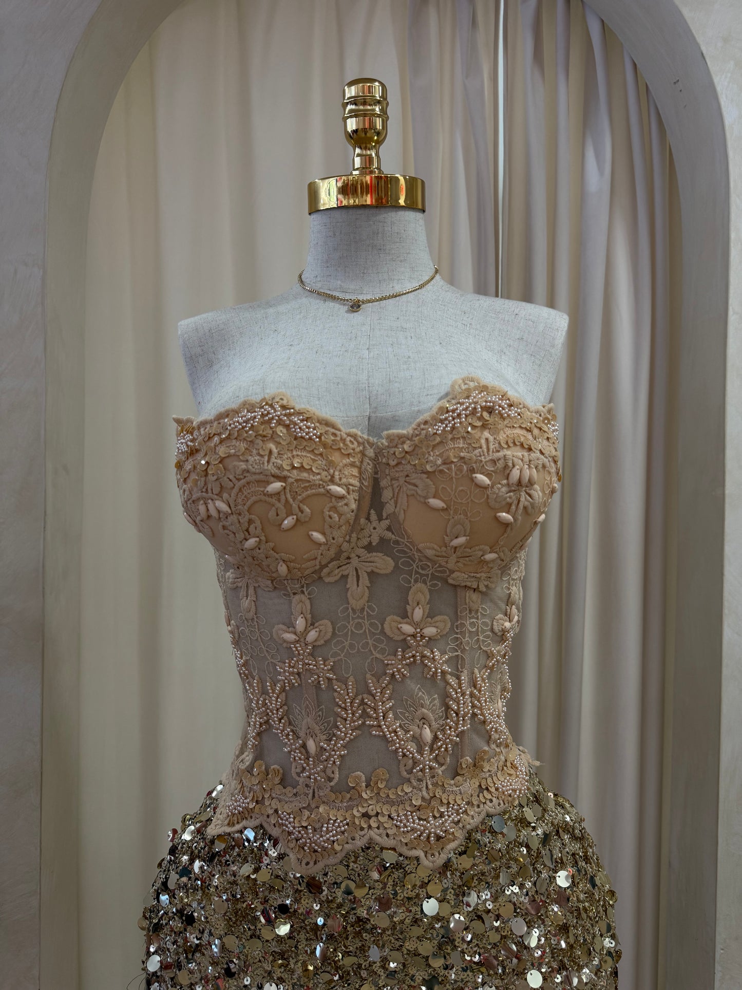 KG corset (nude)
