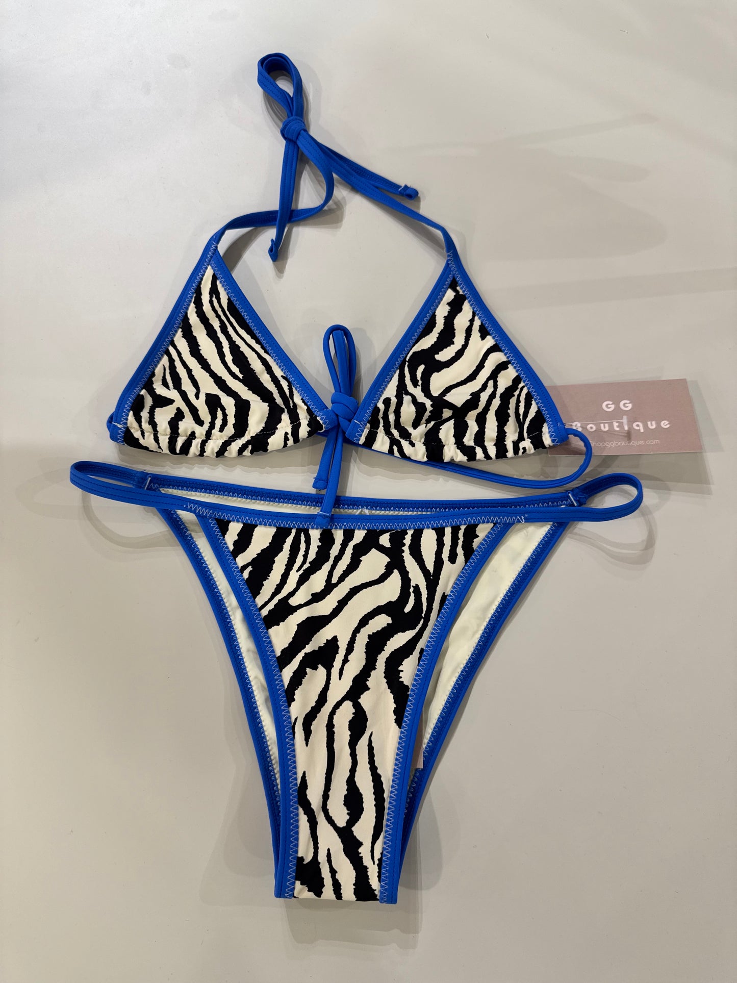 Zebra Bikini (Final Sale)