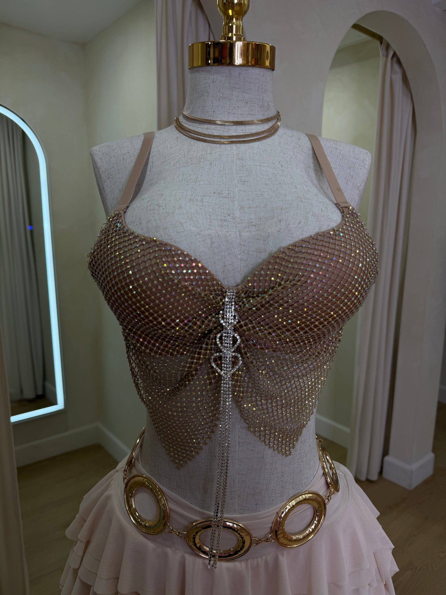 Karolina Bling Bra Top