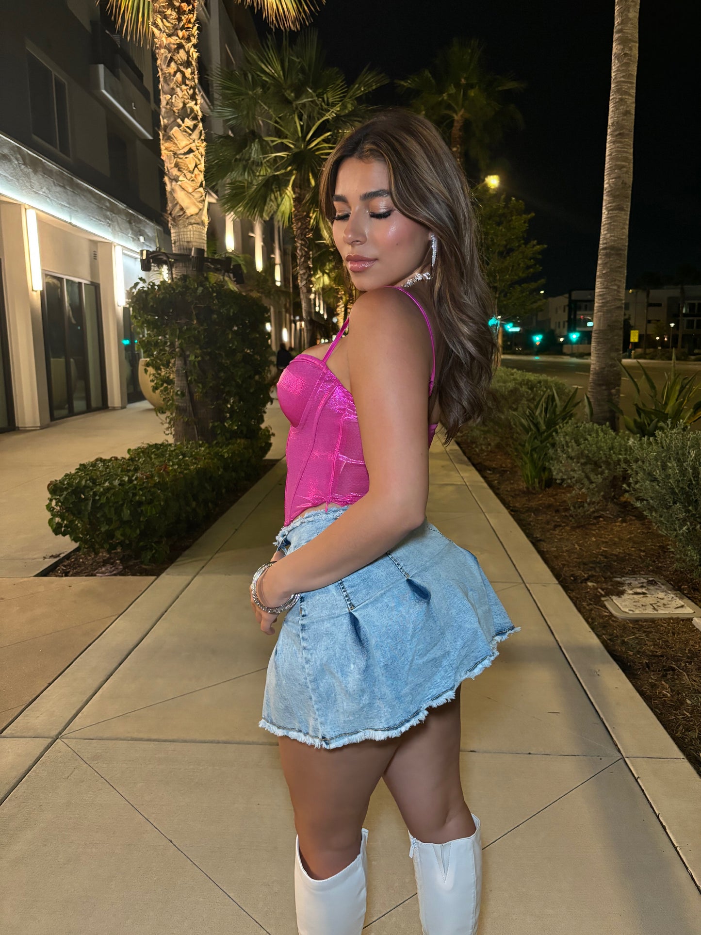 That Girl Denim Skirt