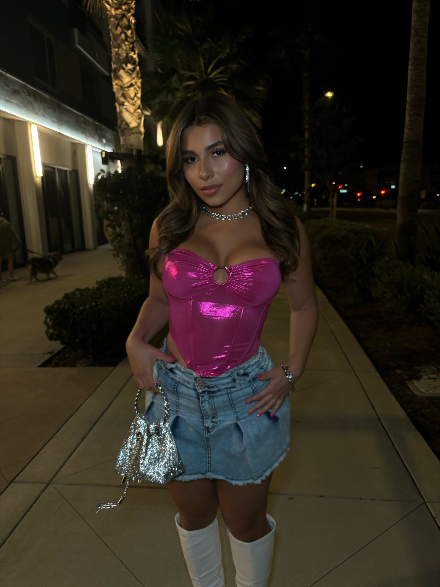 That Girl Denim Skirt