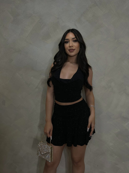 Esmy Glitter Set (Black)