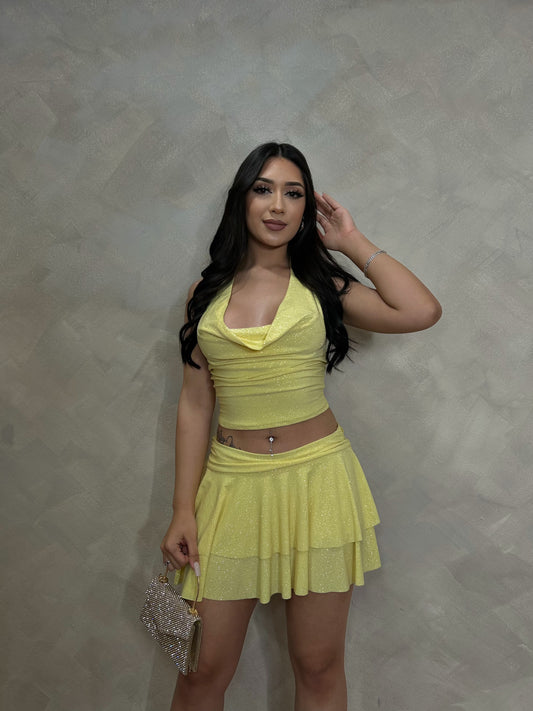 Esmy Glitter Set (Yellow)