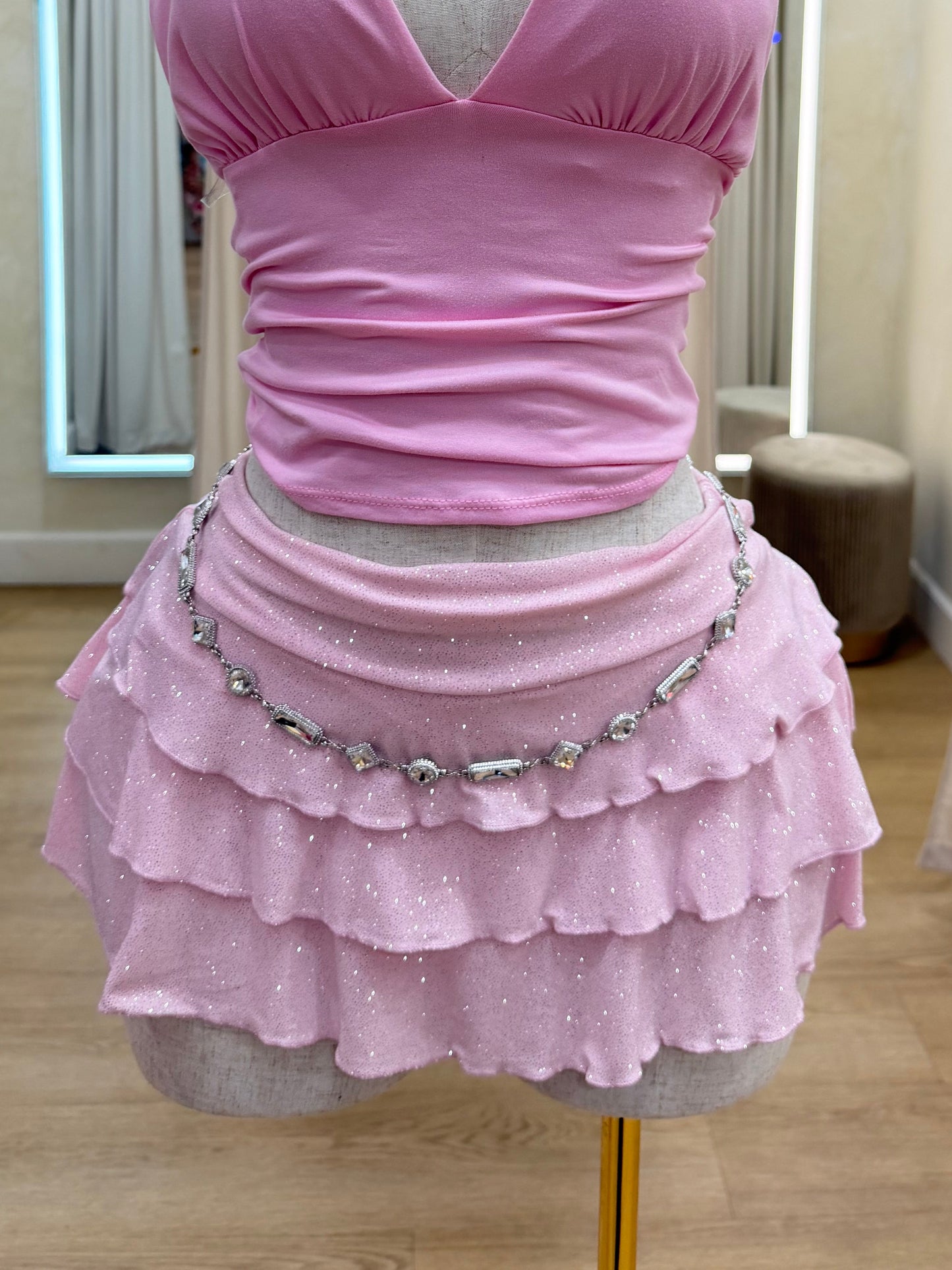 Jissele Glitter Skirt
