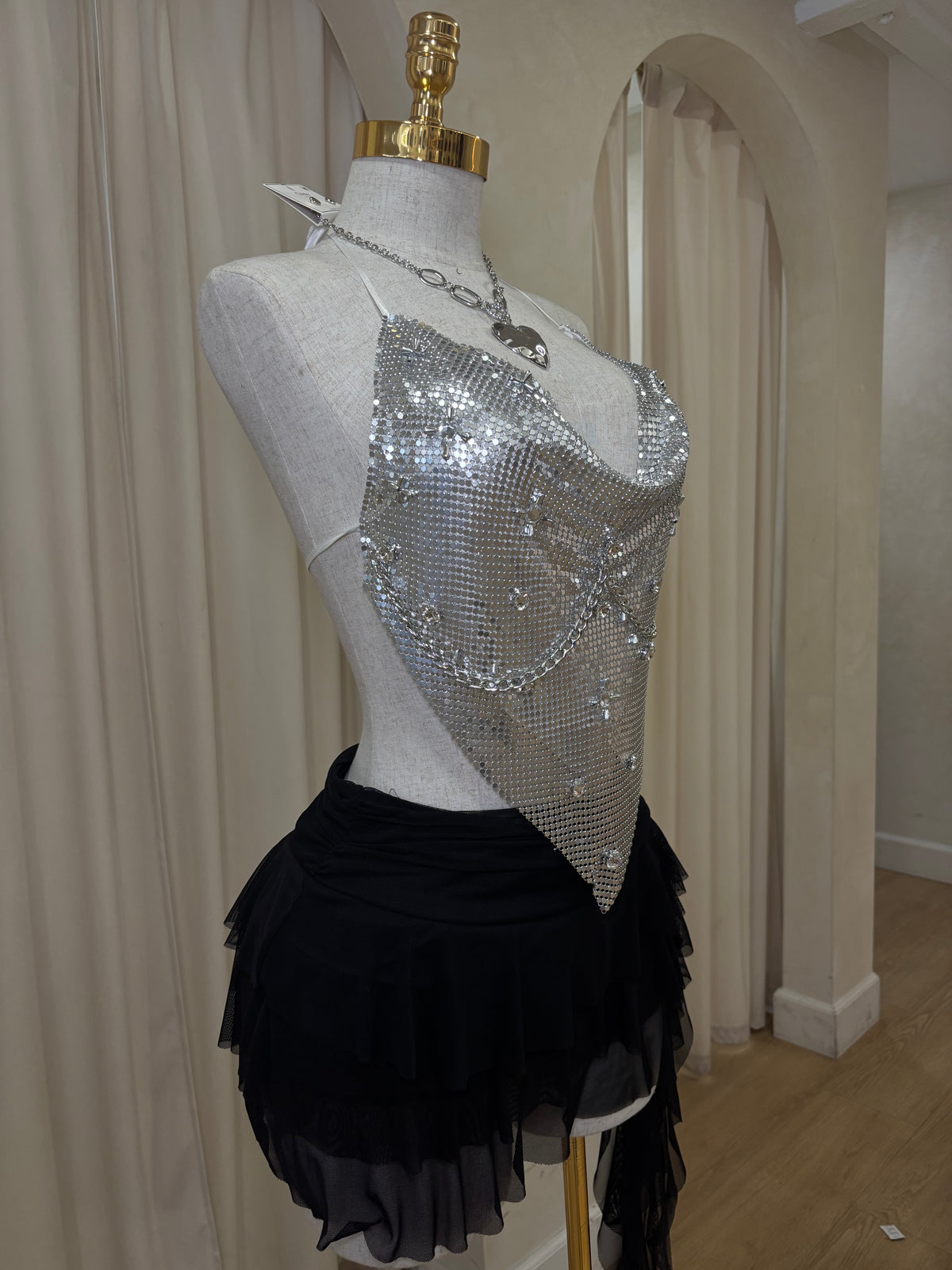 Gatubela Shine Top (silver)