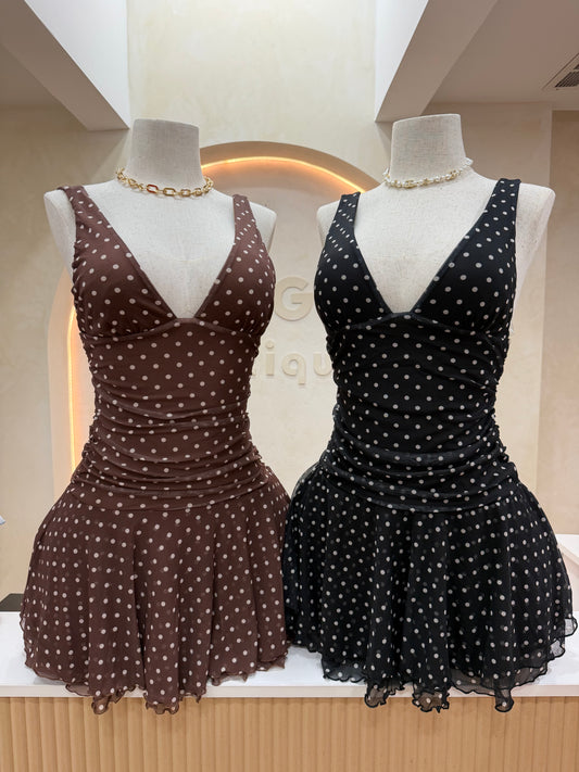 Gina Polka Dot Dress