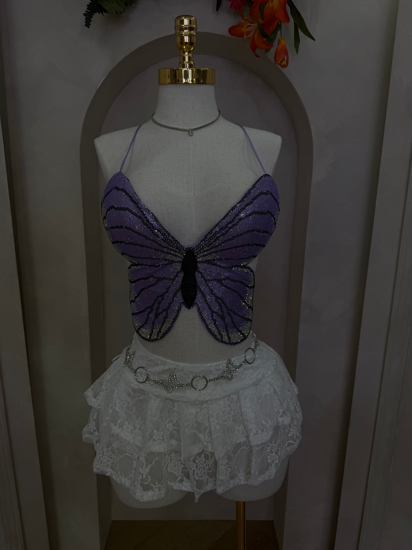 Después de ti butterfly top