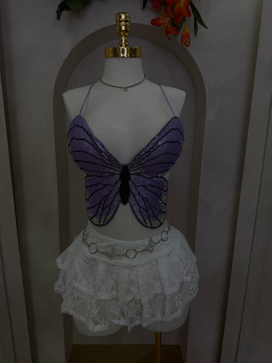 Después de ti butterfly top