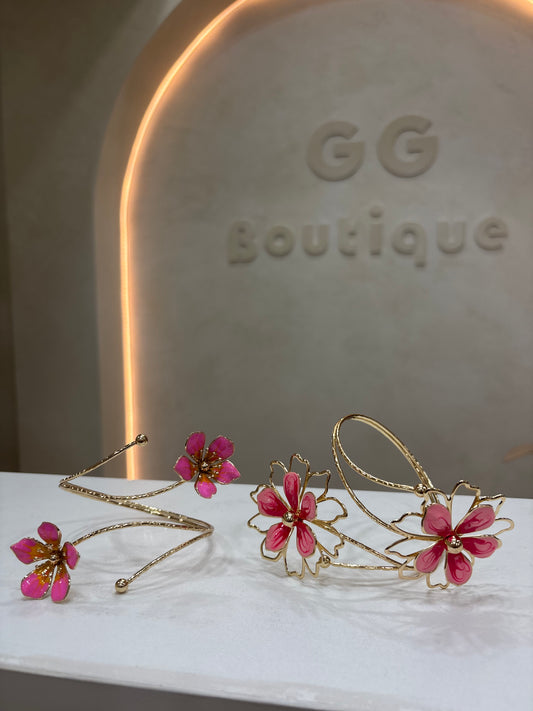 Flower cuffs