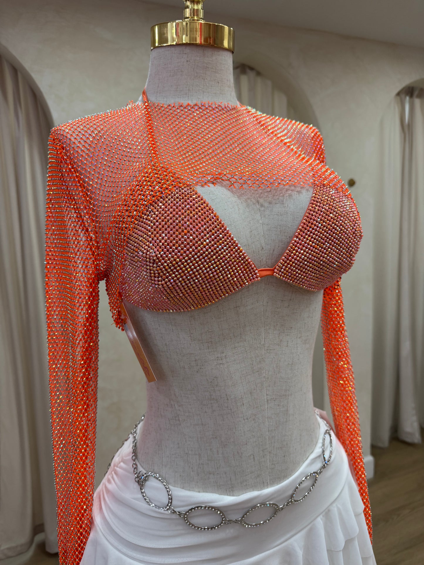 Orange bling cover
