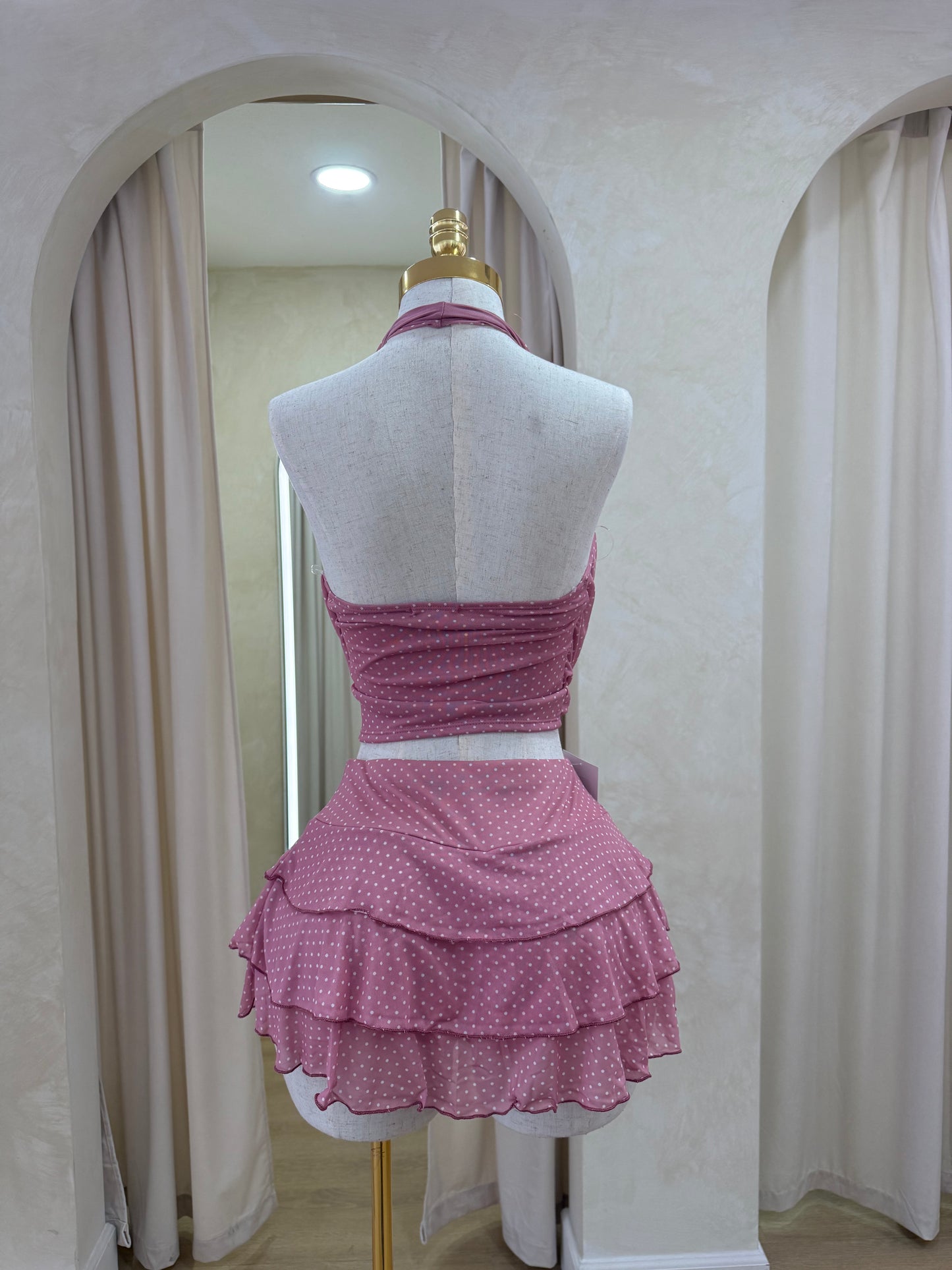 Pink Polka Dot Set✨