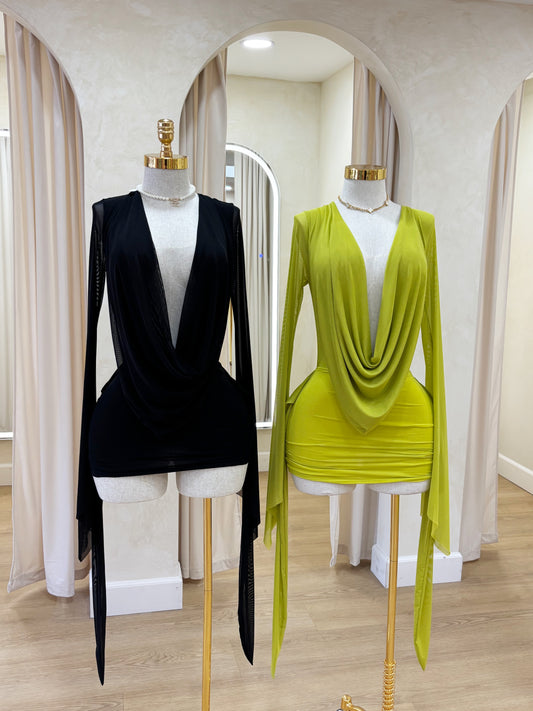 Baddie Mesh Dress