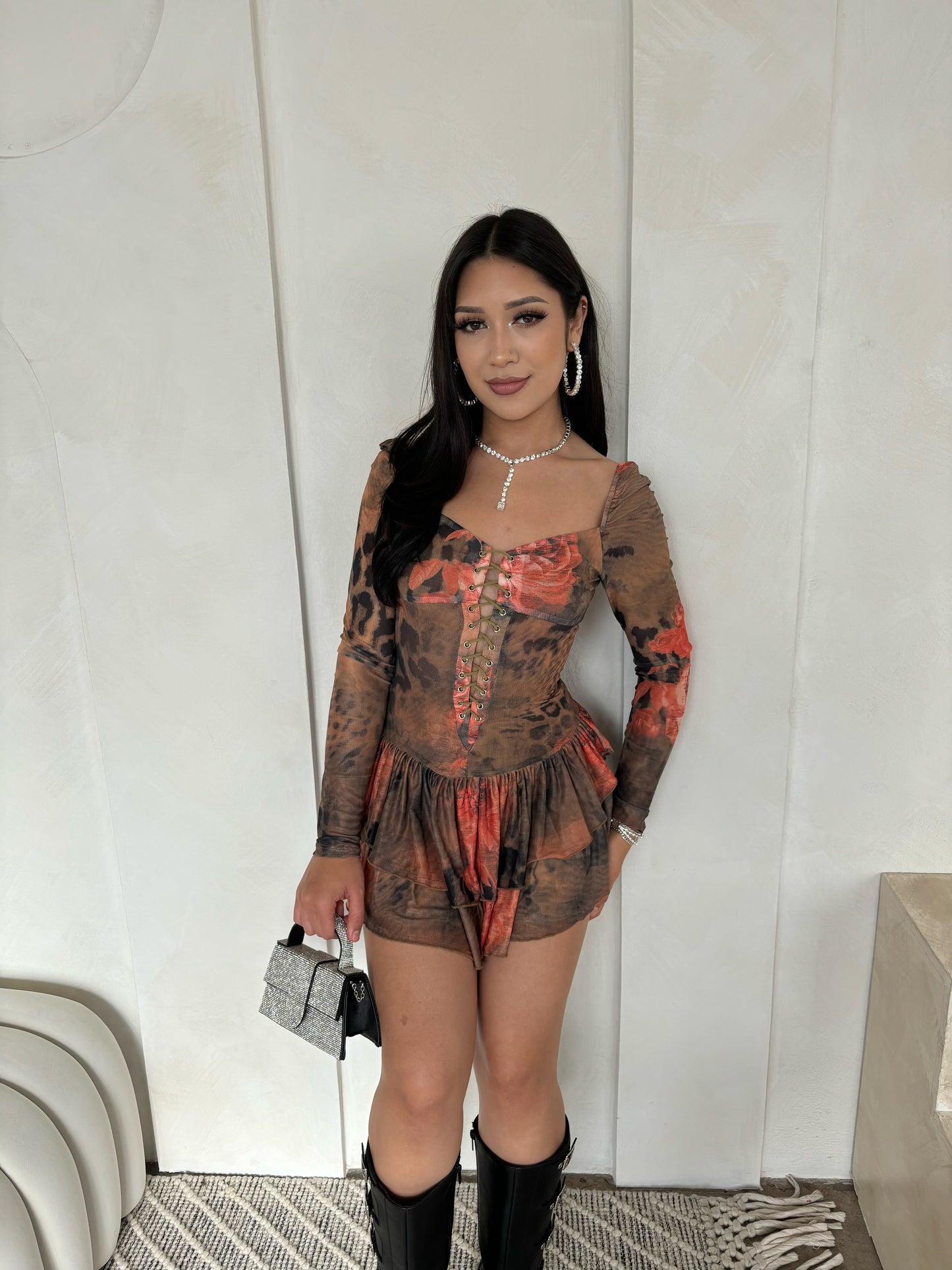 Jayla ruffle dress