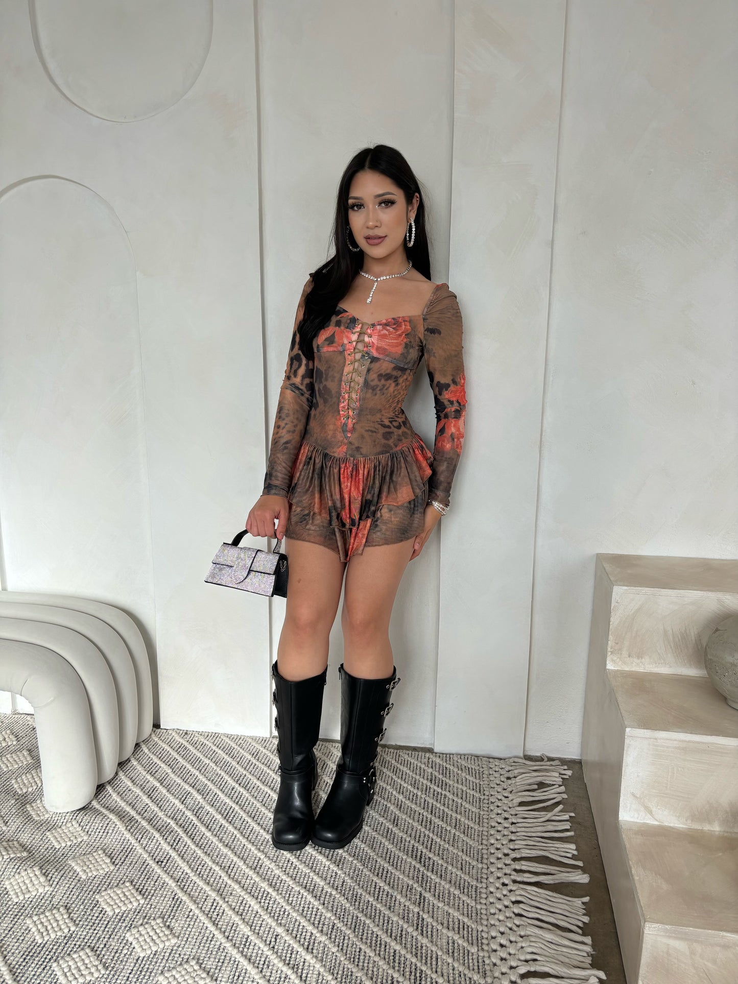 Jayla ruffle dress