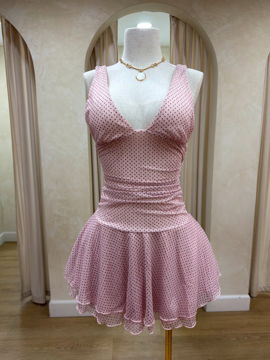 Farrah Polka Dot Dress