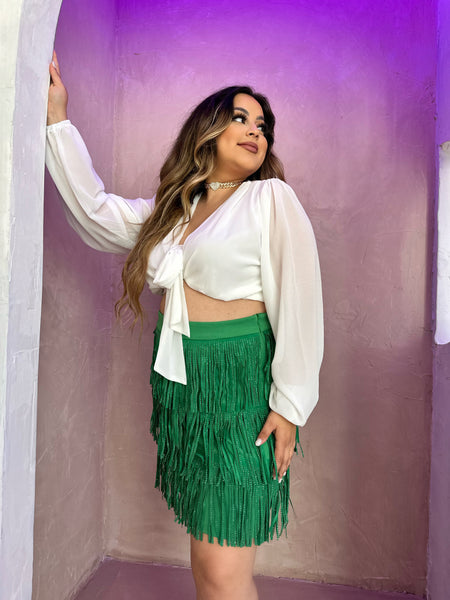 TQG SKIRT PLUS (GREEN)