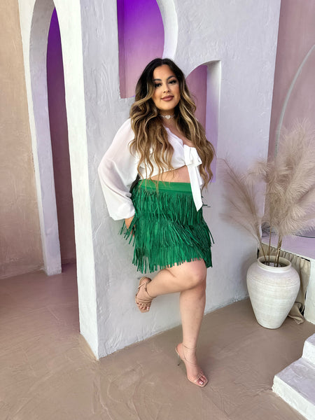 TQG SKIRT PLUS (GREEN)