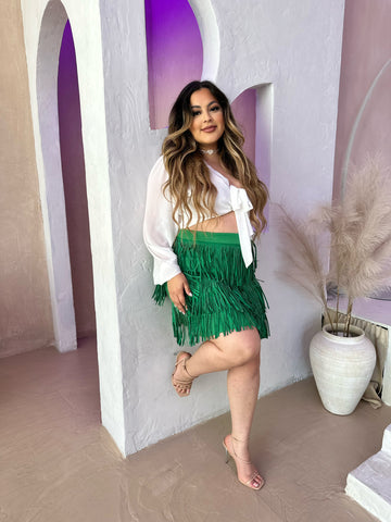 TQG SKIRT PLUS (GREEN)